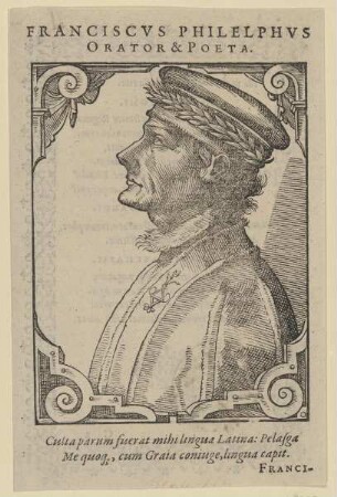Bildnis des Franciscvs Philelphvs