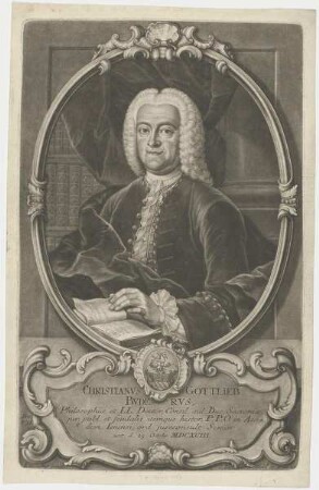 Bildnis des Christianvs Gottlieb Bvdervs