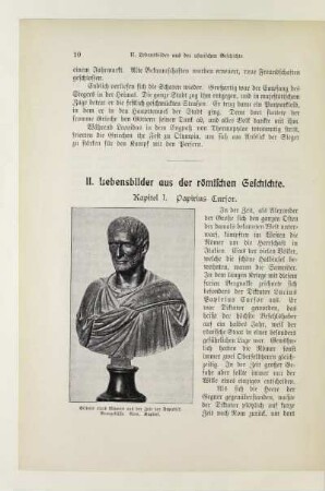 II. Lebensbilder aus der römischen Geschichte