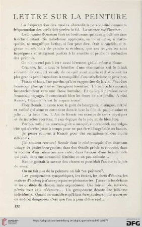 1: Lettre sur la peinture