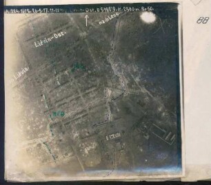 Foto des Geländes um die "Kolonie Liévin-Ost" (Luftbild)