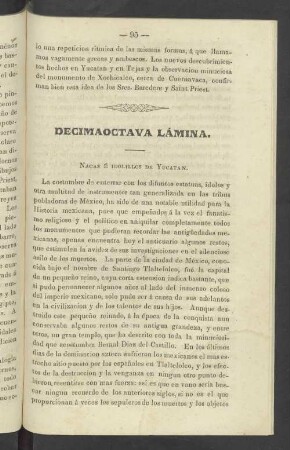 Decimaoctava Lámina
