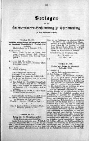 No. 20 (292-313) (305,306,307), 13. November 1912
