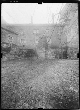 Freiberg. Schloß Freudenstein (1565-1578; H. Irmisch, Umbau 1784-1786, 1800-1805). Teilansicht