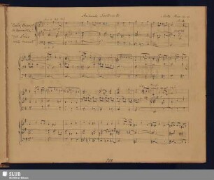Ward, Bernard, 1892 [Noten- und Texteintrag]