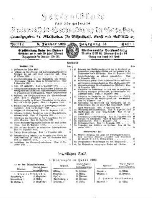 Prüfungen im Jahre 1923 : [Amtlicher Teil]
