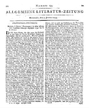 Pharmacopoea in usum officinarum rei publicae Bremensis conscripta. Bremen: Cramer 1792