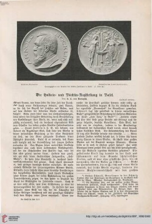 Die Holbein- und Böcklin-Ausstellung in Basel