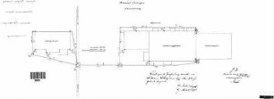 Entringen: Empfangsgebäude Güterschuppen Nebengeb. Wasserableitung
