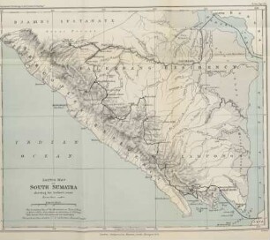 Sketch map of South Sumatra