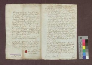 Abrede mit Wolfgang von Hürnheim wegen der von diesem zu übernehmenden österreichischen Pfandherrschaft Kürnberg und Kenzingen.