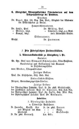 Die Königlichen Universitäten
