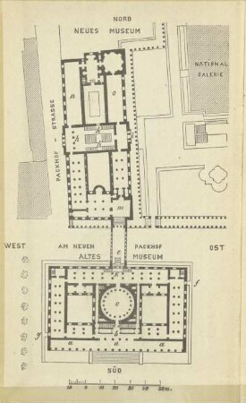 [Plan der Königlichen Museen zu Berlin]