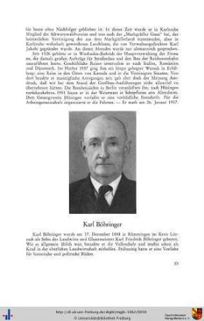 Karl Böhringer (Nachruf)