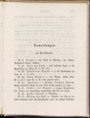Anmerkungen zu Barthona.
