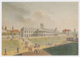 Der Friedrichsplatz in Kassel 1789