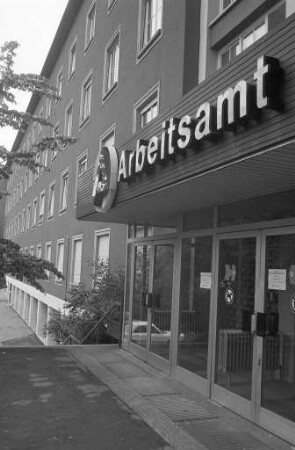 Arbeitsamt Karlsruhe in der Rüppurrer Straße 29