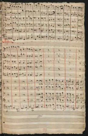 Allmächtiger heiliger ewiger Gott; V (4), strings, bc; C-Dur