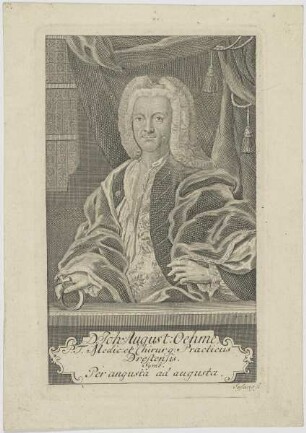 Bildnis des Joh. Augustus Oehme