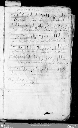 88 Giovanni Gabrieli: O Domine Jesu Christe adoro te in cruce vulneratum