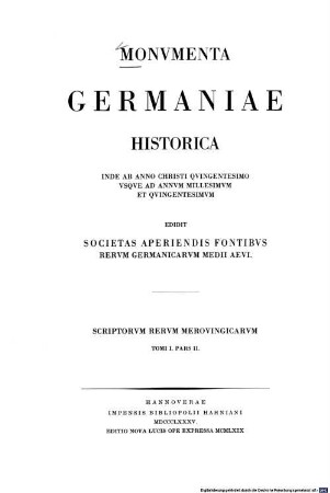 Gregorii Turonensis opera, 2. Miracula et opera minora