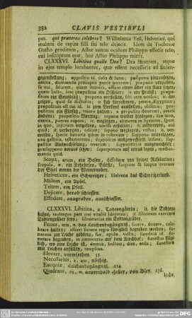 CLXXXVI. Libitina qualis Dea?