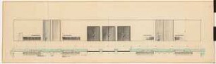 Stadthalle, Mülheim an der Ruhr Umbau: Innendetails: Wandansicht Foyer