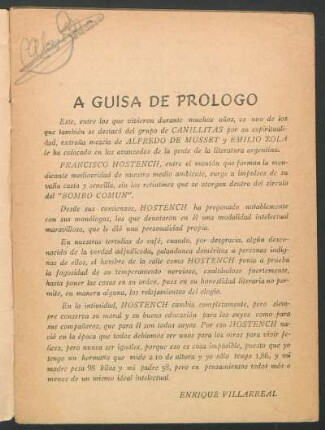 A guisa de prólogo