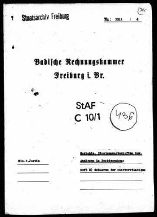Auslagen in Rechtssachen; Entschädigung der Sachverständigen
