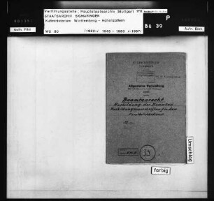 Ausbildungsvorschriften für den Forstbetriebsdienst