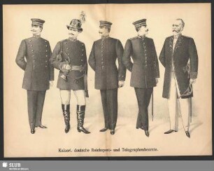 Heft I: Kaiserl. deutsche Reichspost- und Telegraphenbeamte