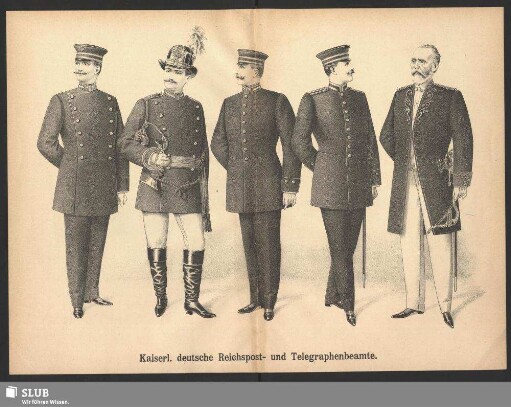 Heft I: Kaiserl. deutsche Reichspost- und Telegraphenbeamte