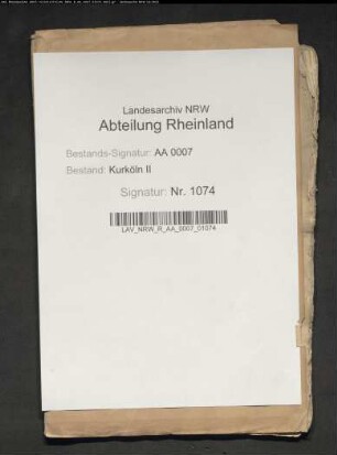 Verhandlungen des ständischen Ausschusses
