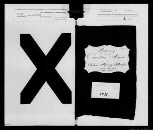 Die Stiftung Schade: Haushalt 1825