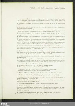 Verzeichnis Der Tafeln Und Abbildungen