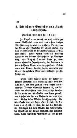 Die höhere Gewerbs- und Handlungsschule