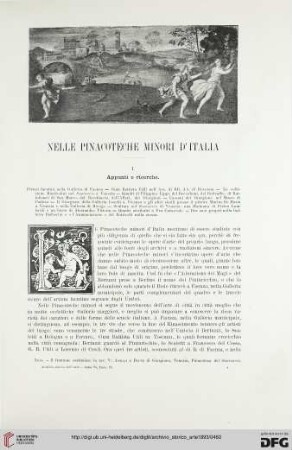 6: Nelle Pinacoteche minori d'Italia
