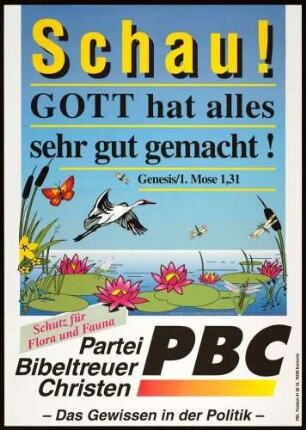 PBC, Landtagswahl 1996