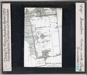 Jerusalem: Haram esch-Scherif, Grundriss (Stoedtner-Nr. 48091)