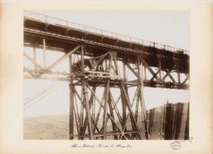 Kaiser-Wilhelm-Brücke, Müngsten: Detail der Stahlkonstruktion