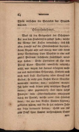 Obereinnehmer.