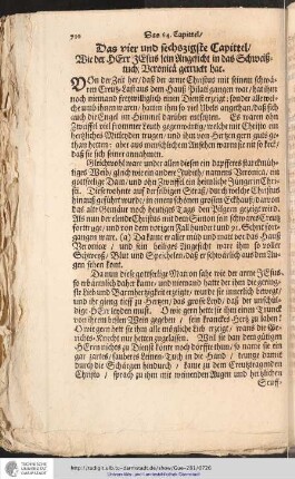 Das vier und sechszigste Capittel