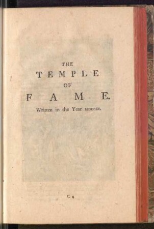 The Temple Of Fame