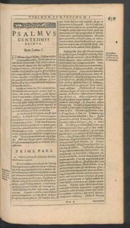 Psalmus Centesimus Primus - Psalmus Centesimus Decimus.