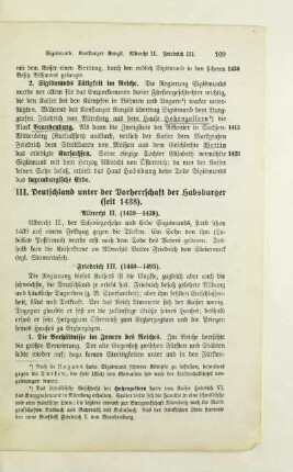 III. Deutschland unter der Vorherrschaft der Habsburger (seit 1438)