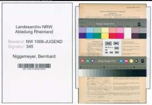 Entnazifizierung Bernhard Niggemeyer , geb. 27.12.1919 (Arzt)