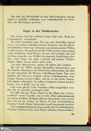 Orgie in der Dachkammer