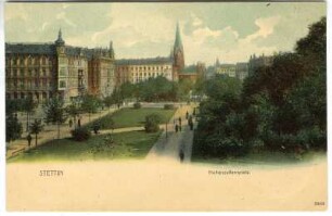 Stettin. Hohenzollernplatz.