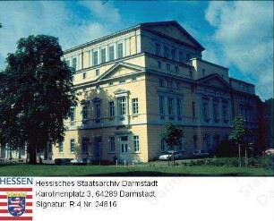 Darmstadt, Haus der Geschichte im ehemaligen Mollertheater / Nordwest-Ansicht