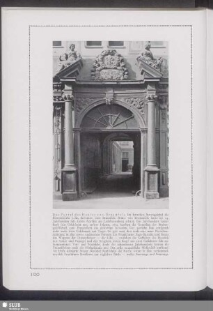 Das Portal des Hauses zum Braunfels